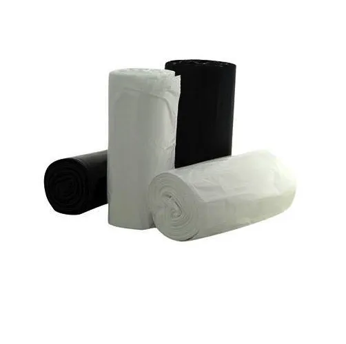 1000 Pcs X 27L White Black Tidy Garbage Bin Liners Bags