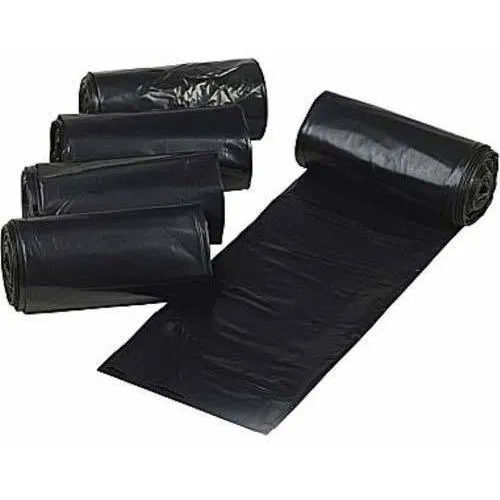 1000 Pcs X 27L White Black Tidy Garbage Bin Liners Bags