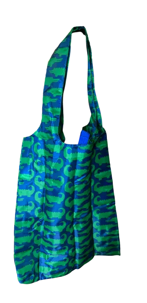 Alligator Reusable Shoppers Tote