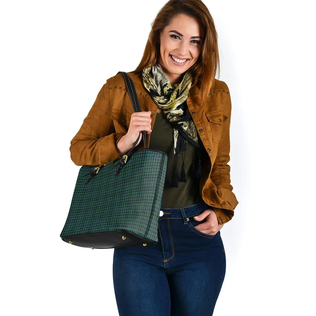 Arbuthnot Tartan Leather Tote Bag