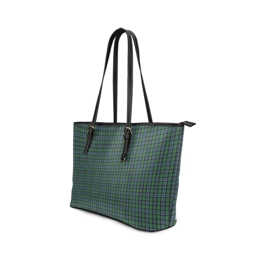 Arbuthnot Tartan Leather Tote Bag