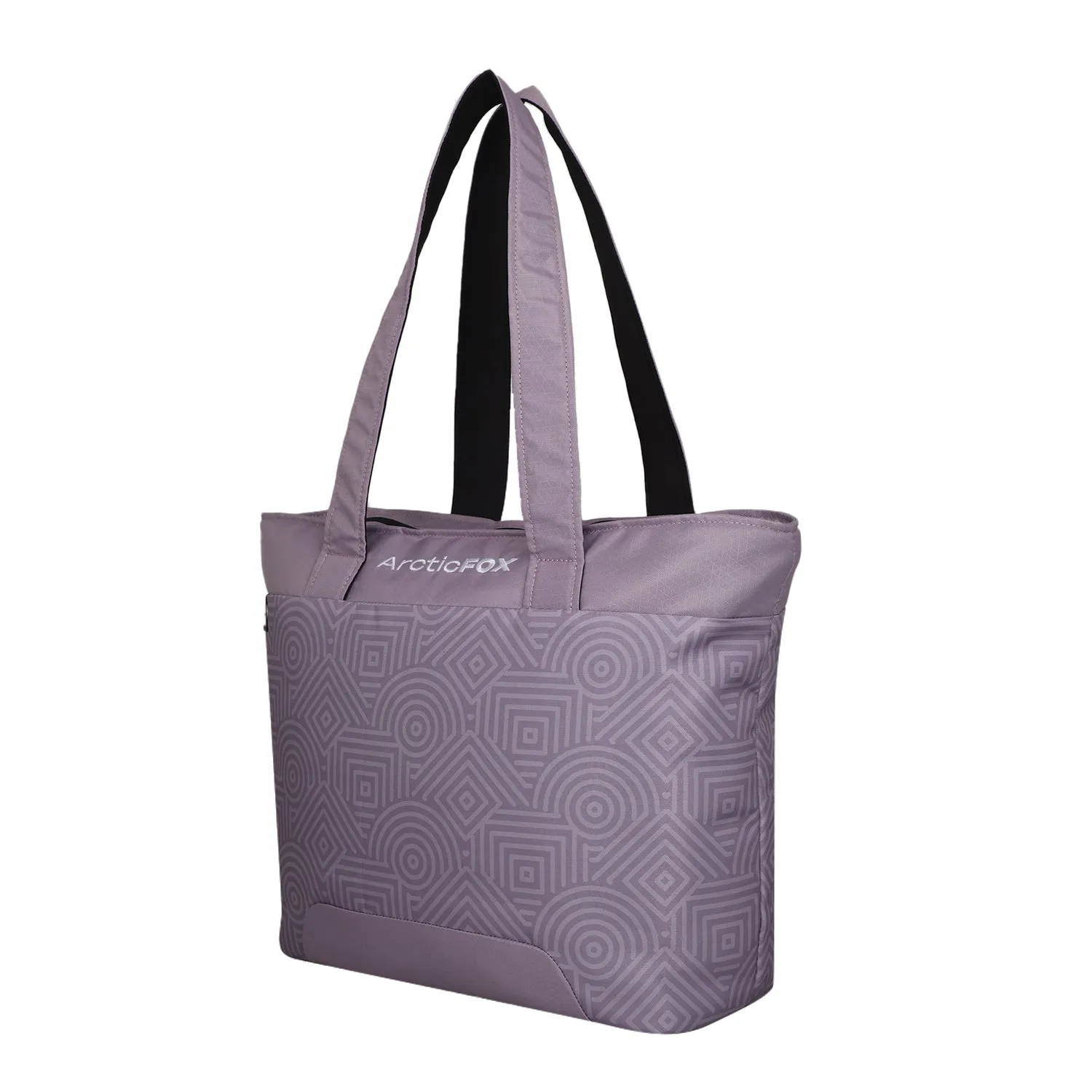 Arctic Fox Laptop Tote Bag Office Bag For Women  Lattice (Sea Fog)