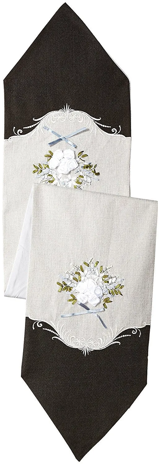 Artistic Decorative Burlap Decorative Table Runner