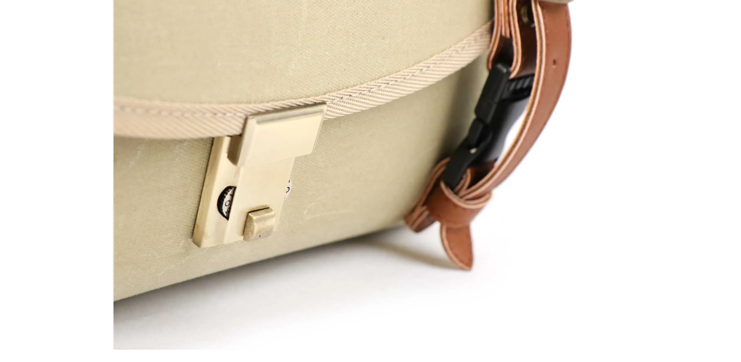 Bag/ Case Small for Carrier MOTO NOSTRA Beige | Vespa GTS/GTV/ LX/LXV/ ET4/S/ Sprint/ Primavera 125-300cc