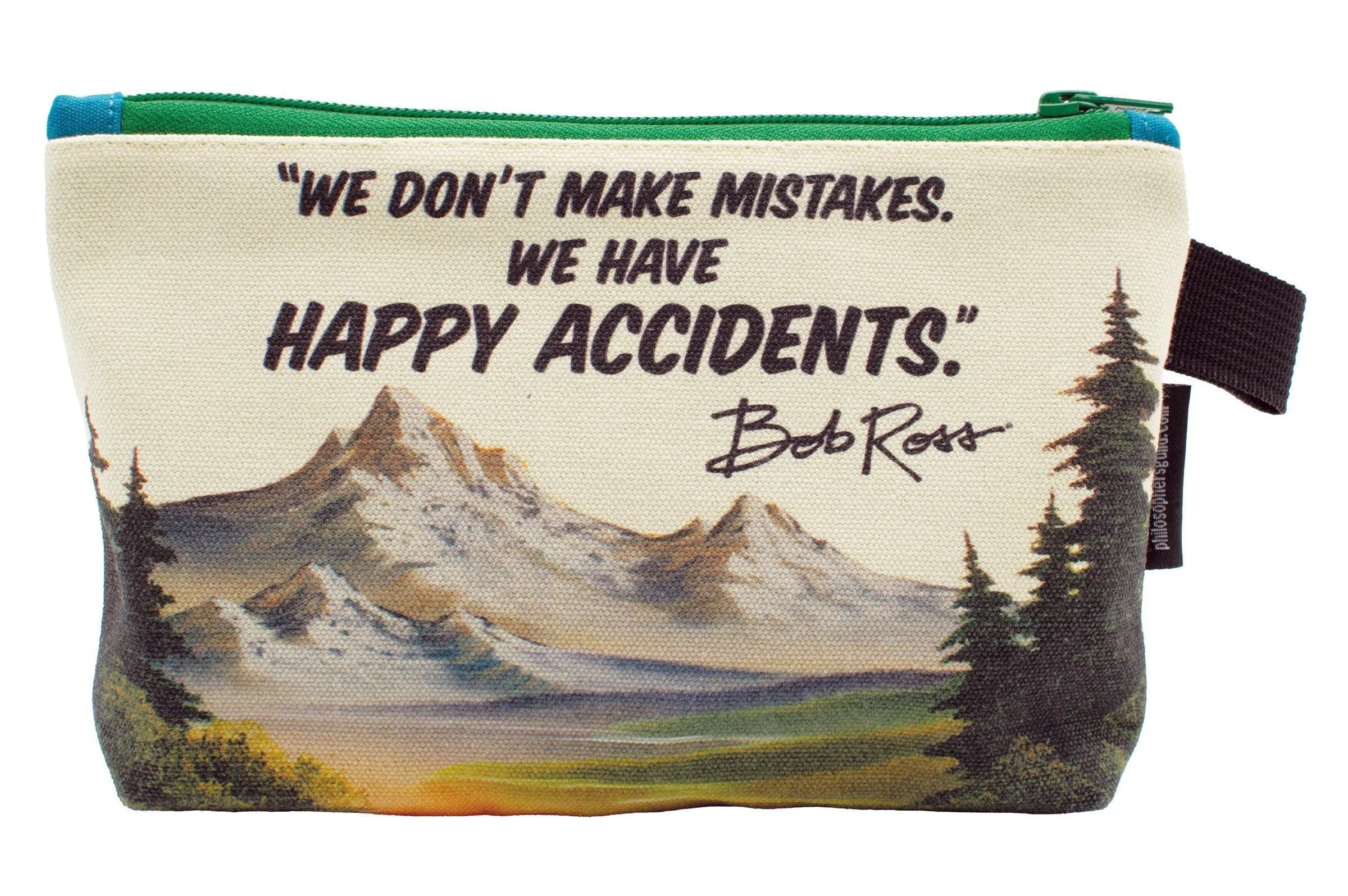 Bob Ross Zipper Bag