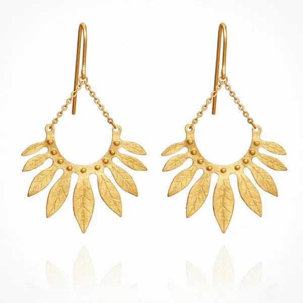 Carissa Earrings - Gold