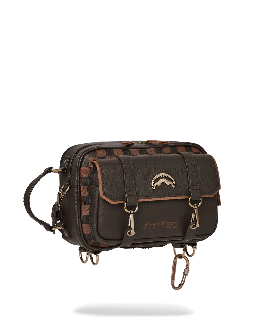 CHECKMATE ROYALE MESSENGER BRICK BAG