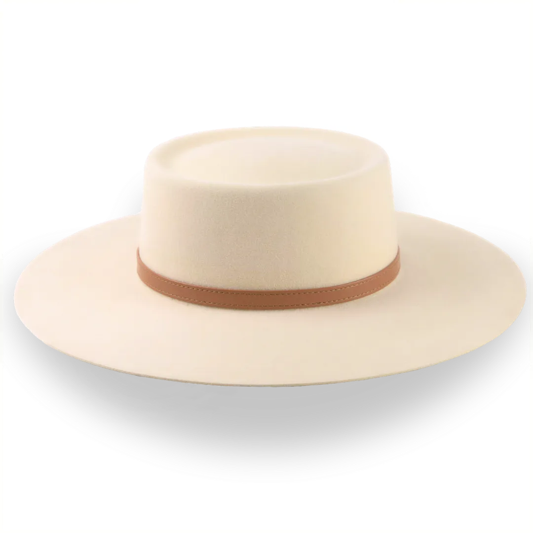 Cream Vaquero Cowboy Hat in Durable Fur Felt | The Mojave