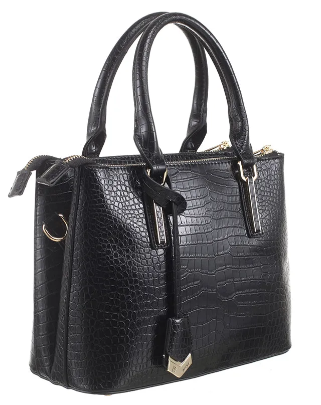 Croc Print Female Tote Bag