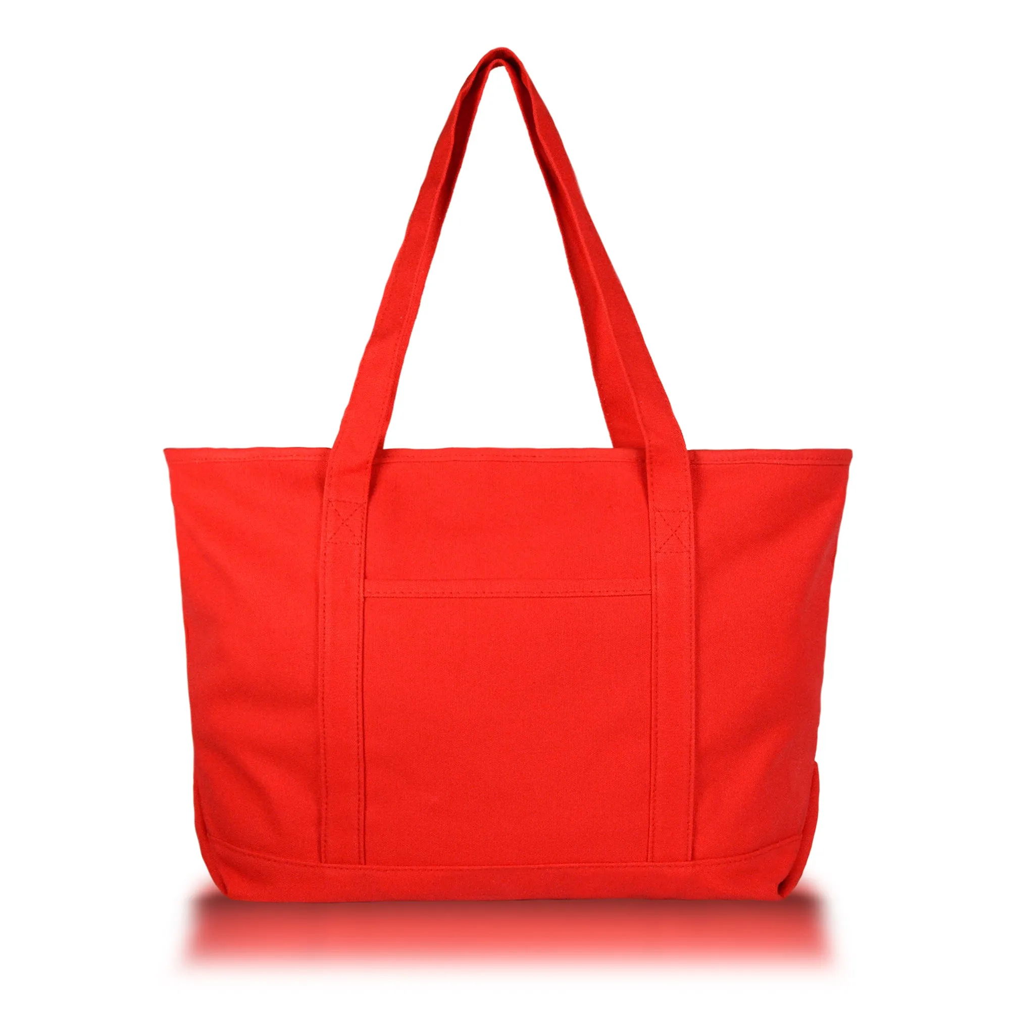 Dalix 23" Deluxe Soft Canvas Tote Bag