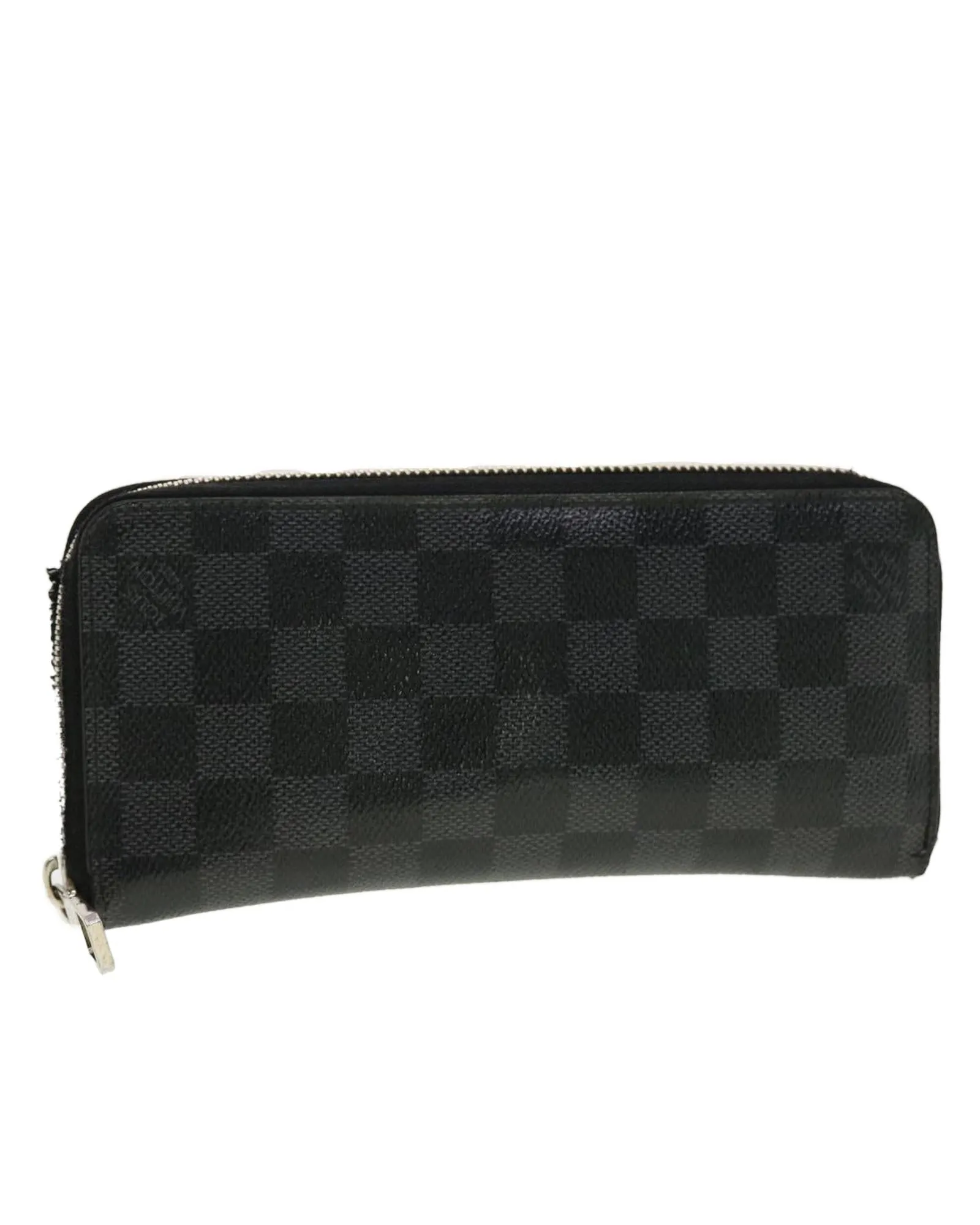 Durable Damier Graphite Vertical Wallet