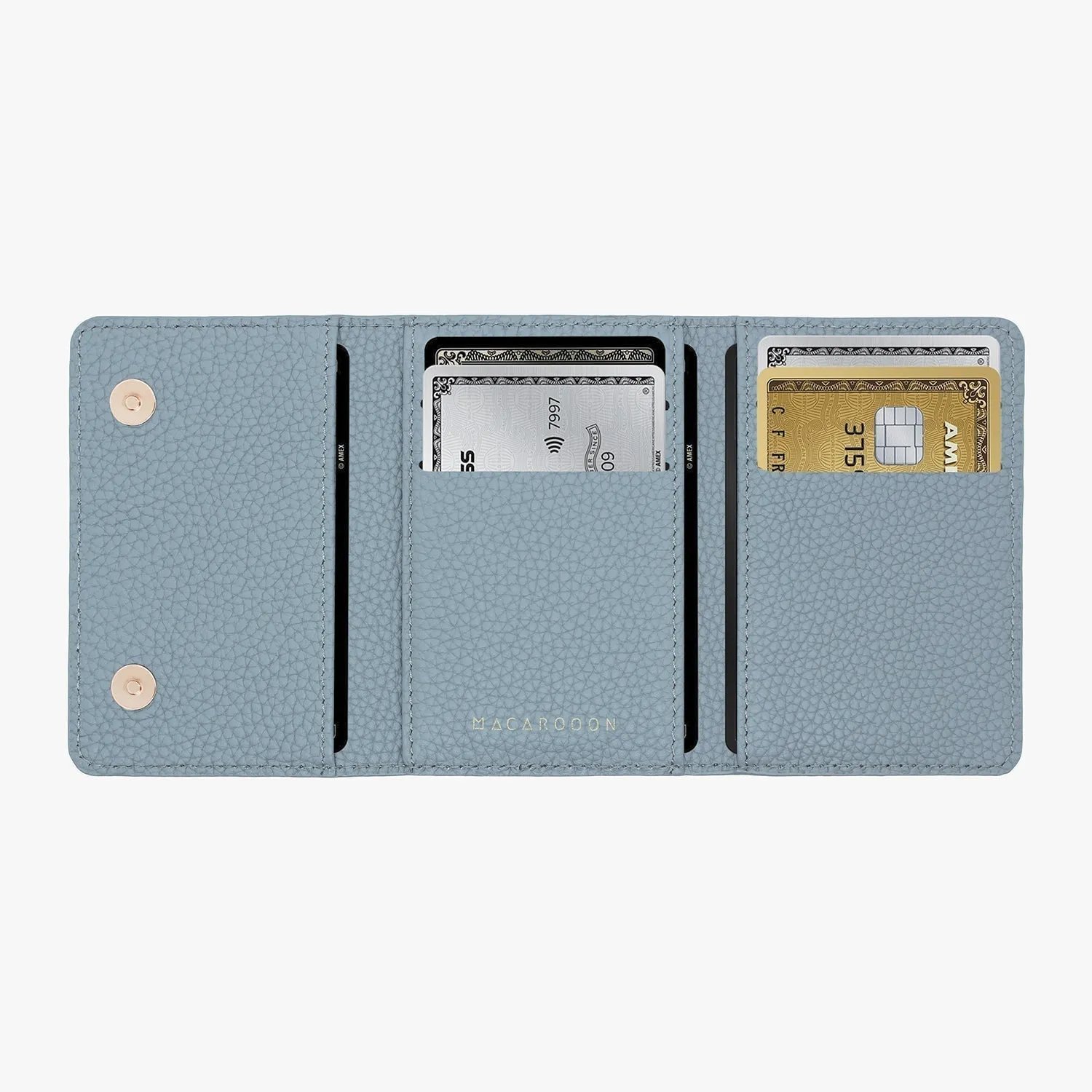 iPhone 13 Leather Case with MagSafe Trifold Wallet Set