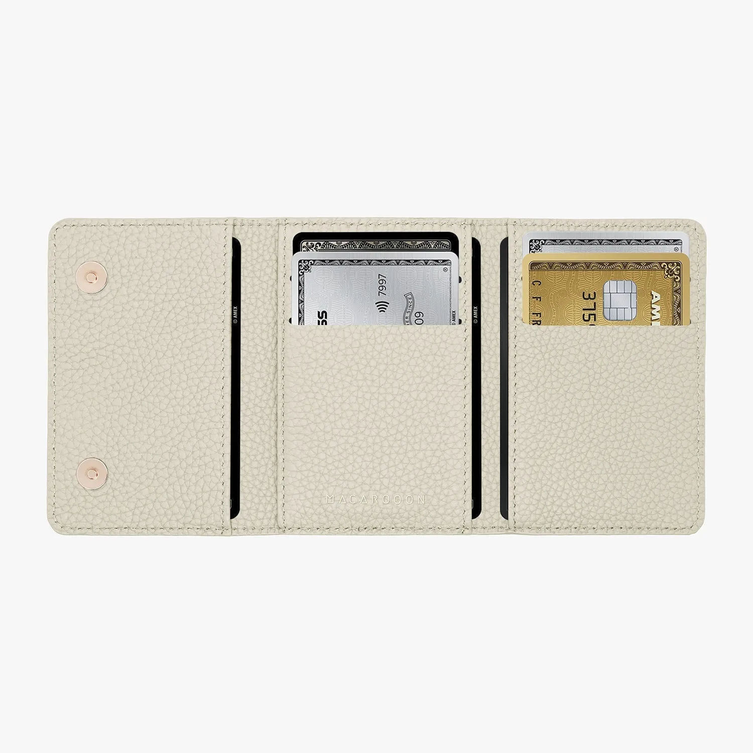 iPhone 13 Leather Case with MagSafe Trifold Wallet Set