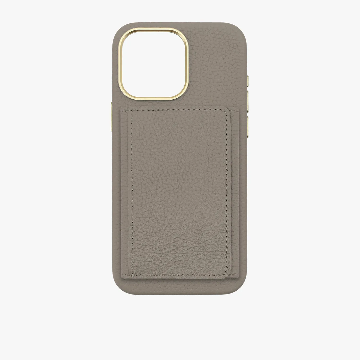 iPhone 14 Leather Case with MagSafe Trifold Wallet Set