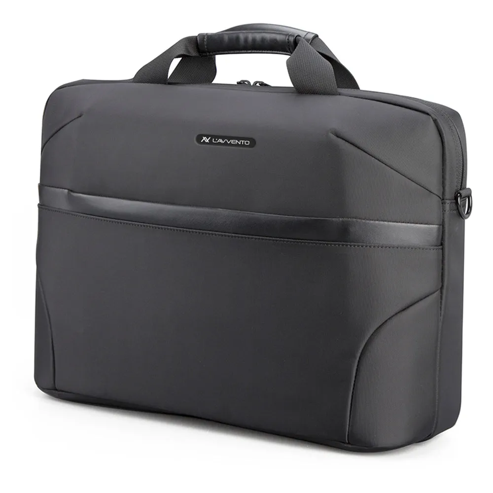 L'avvento (BG704) Laptop Shoulder Bag fits up to 15.6" - Black