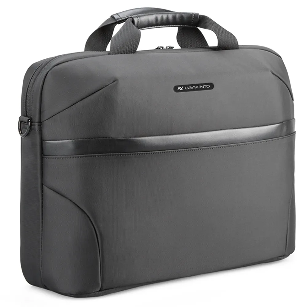 L'avvento (BG704) Laptop Shoulder Bag fits up to 15.6" - Black