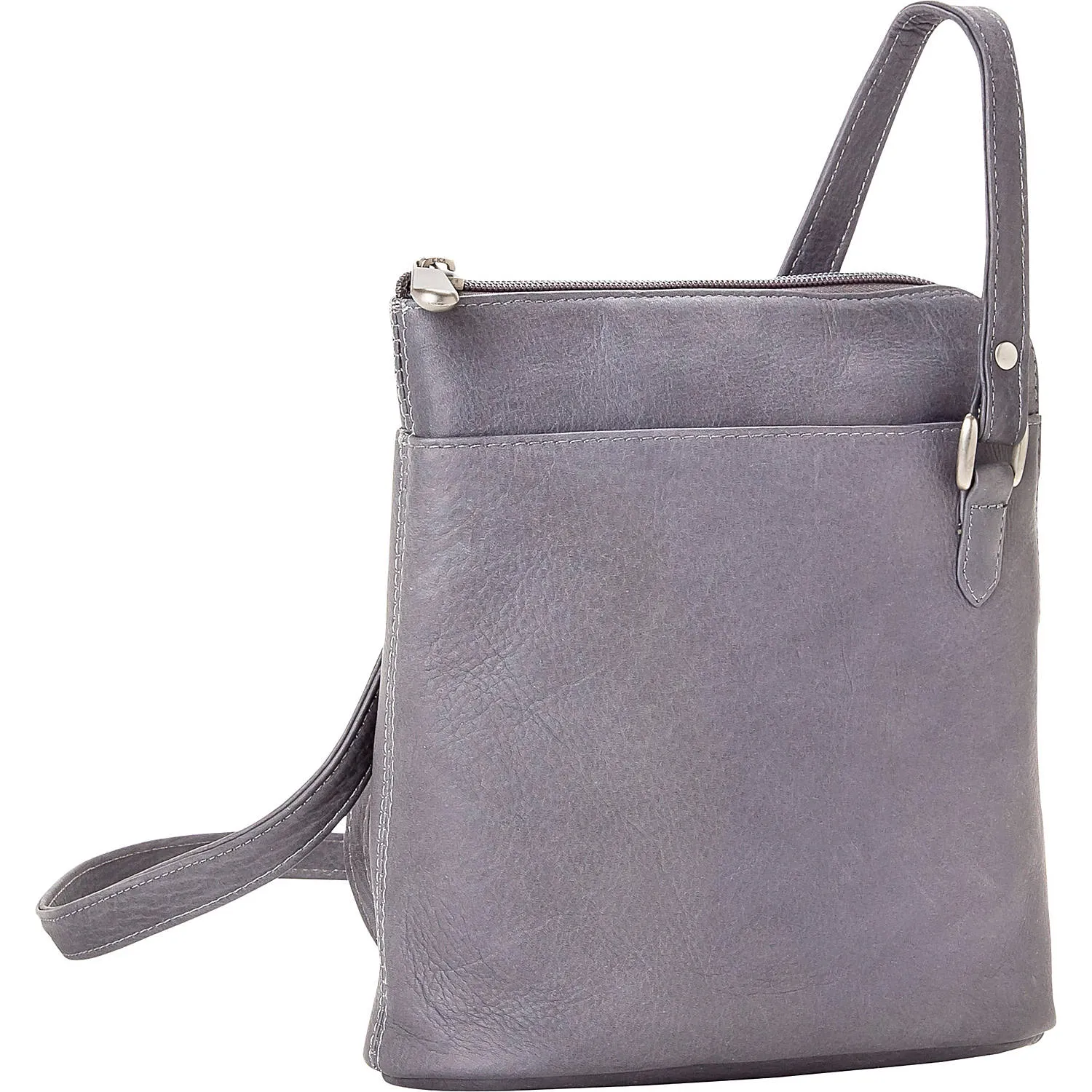 Le Donne Leather L-Zip Crossbody Shoulder Bag