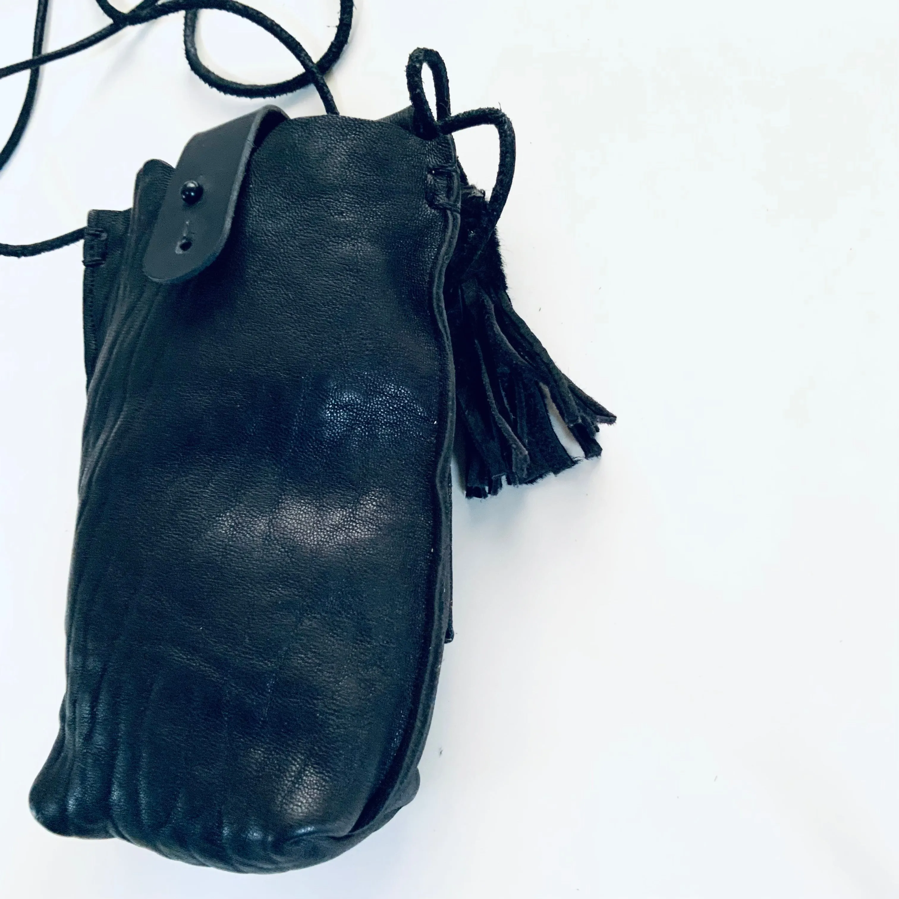 `Leather Phone Bag