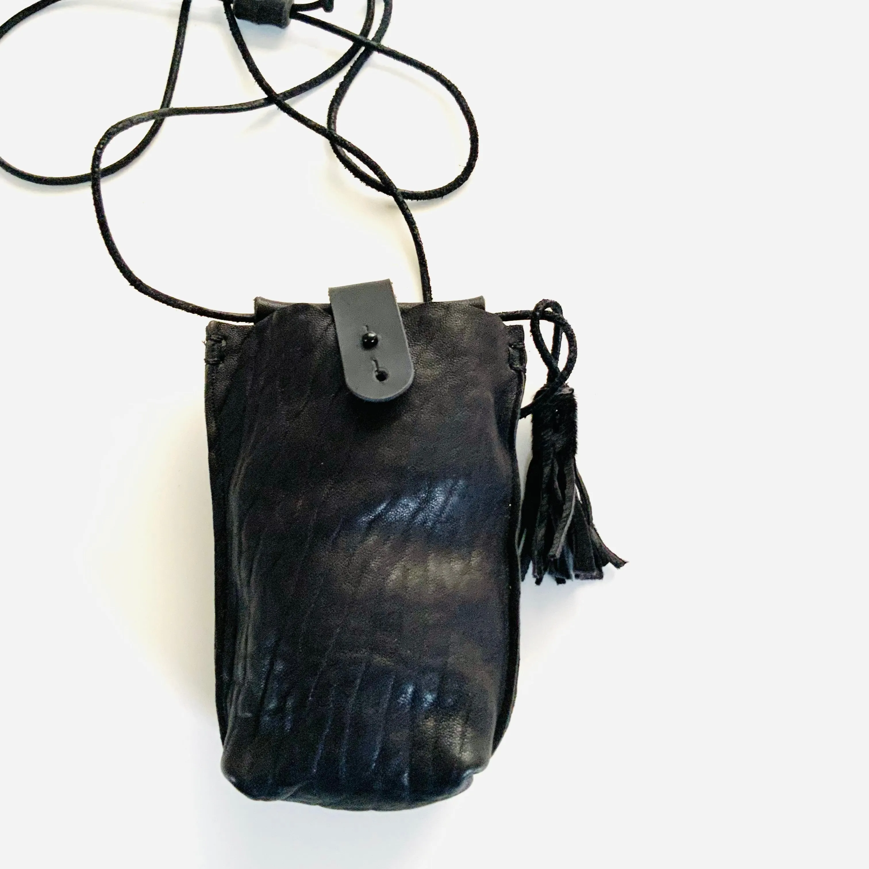 `Leather Phone Bag