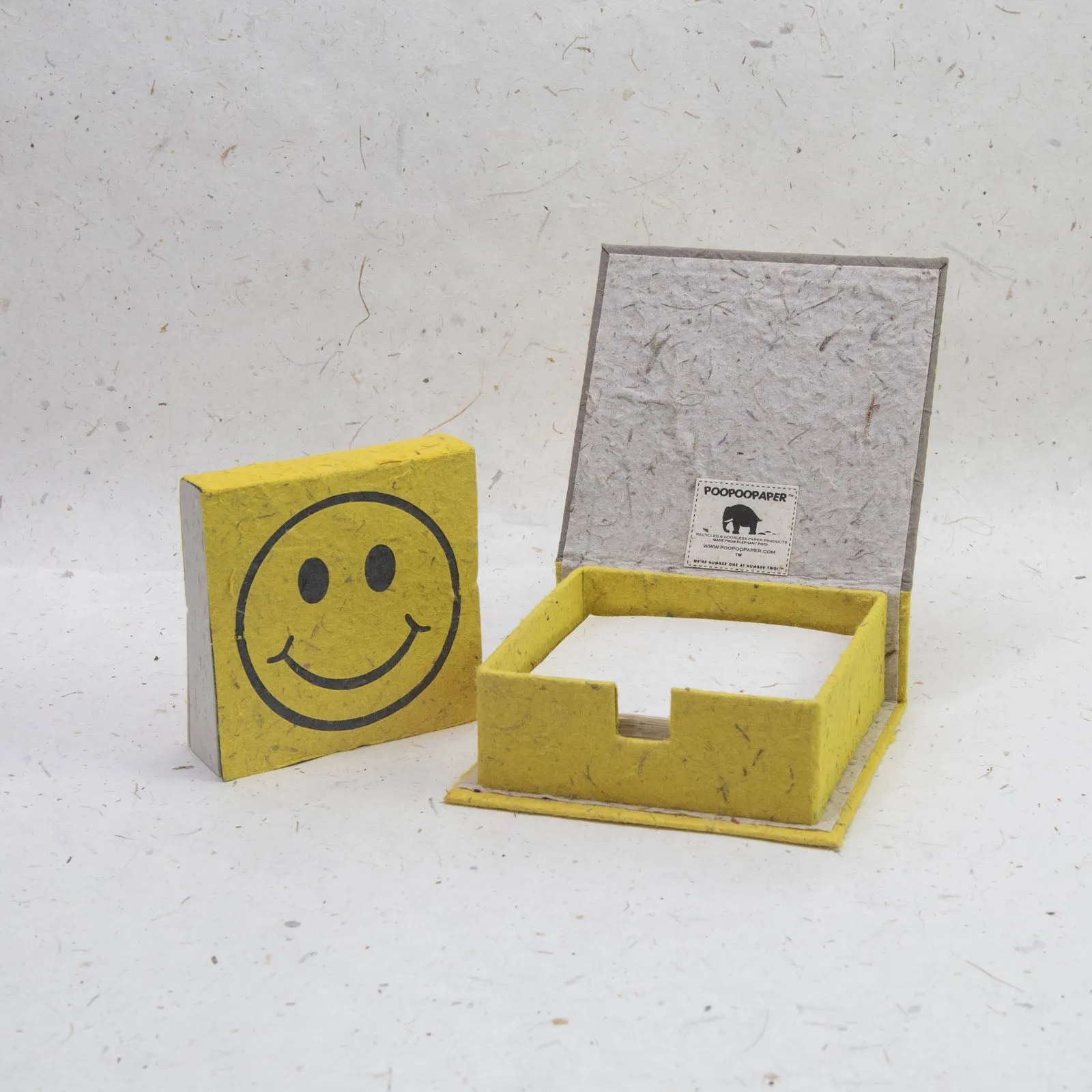 Pile of Smile - Happy Face - Note Box and Scratch Pad Refill Set