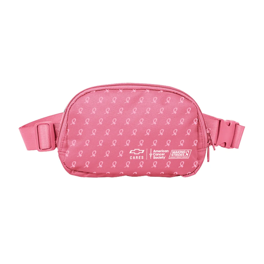 Pink Chevy Cares Canvas Belt Bag Fanny Pack