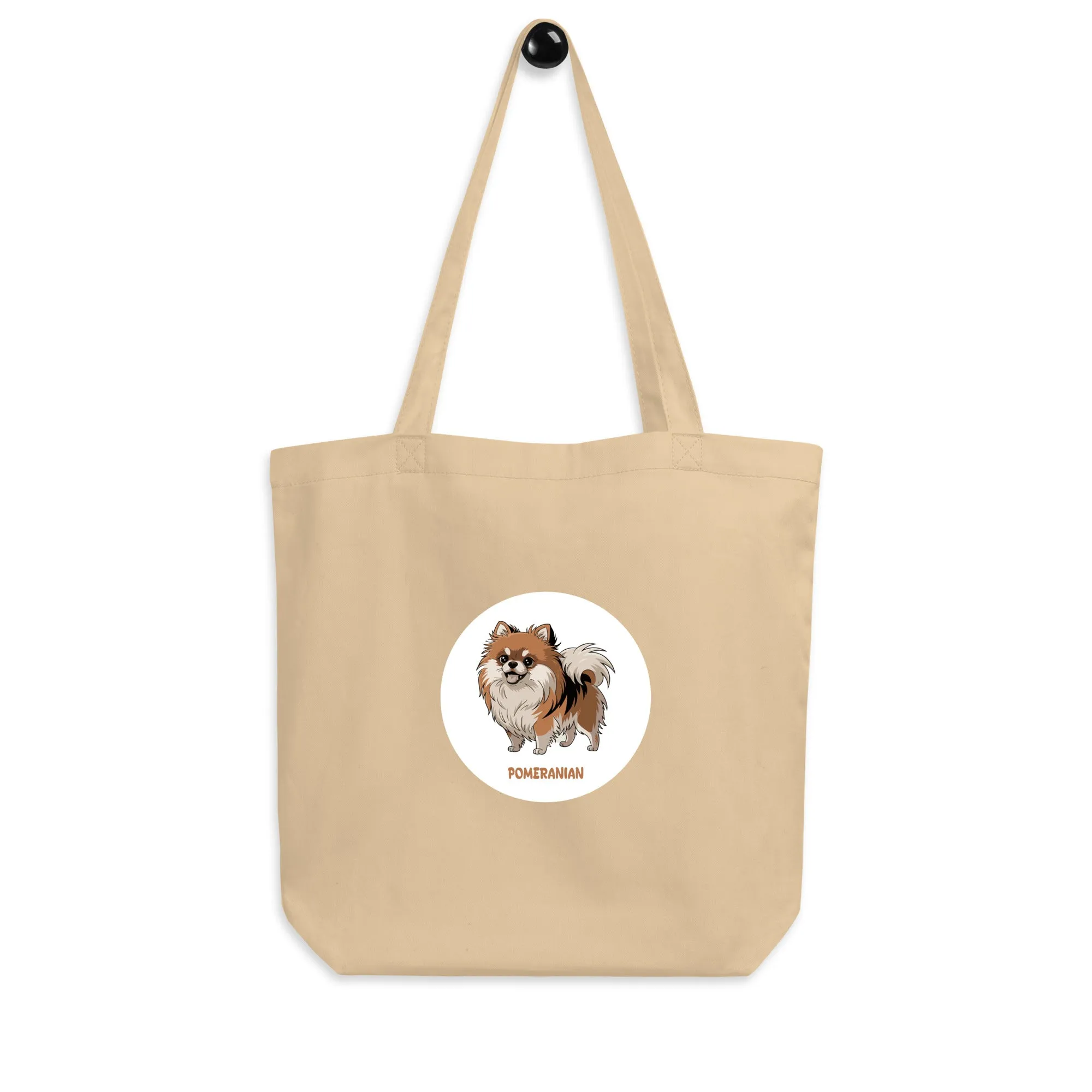 Pomeranian Graphic Eco Tote Bag