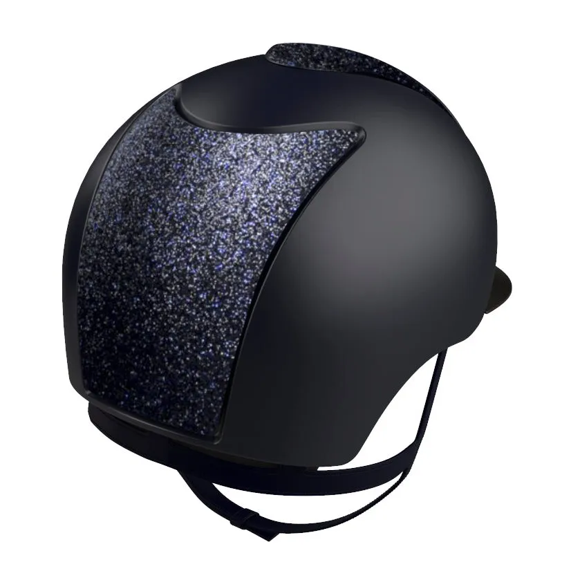 Riding Helmet Cromo 2.0 Textile Blue with Star Blue Inserts