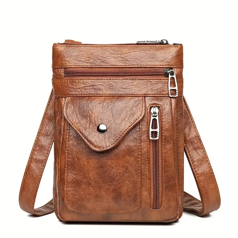 Soft PU Leather Women Messenger Bag