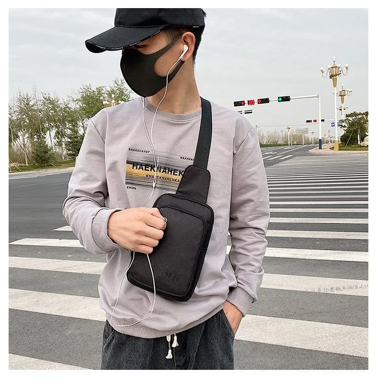 Sport Outdoor  Polyamides and Nylon Messenger bag for Men