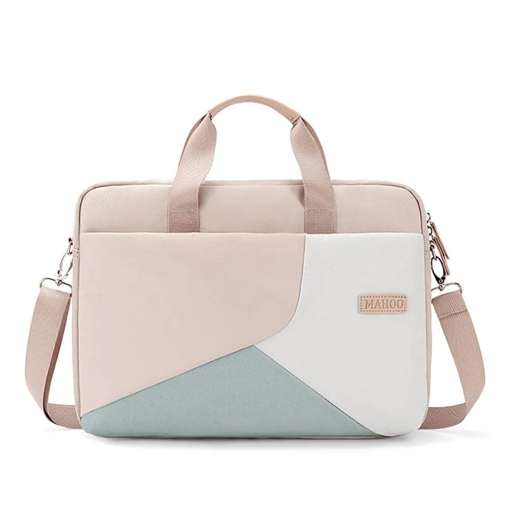 Stylish Two-Tone Tote Bag