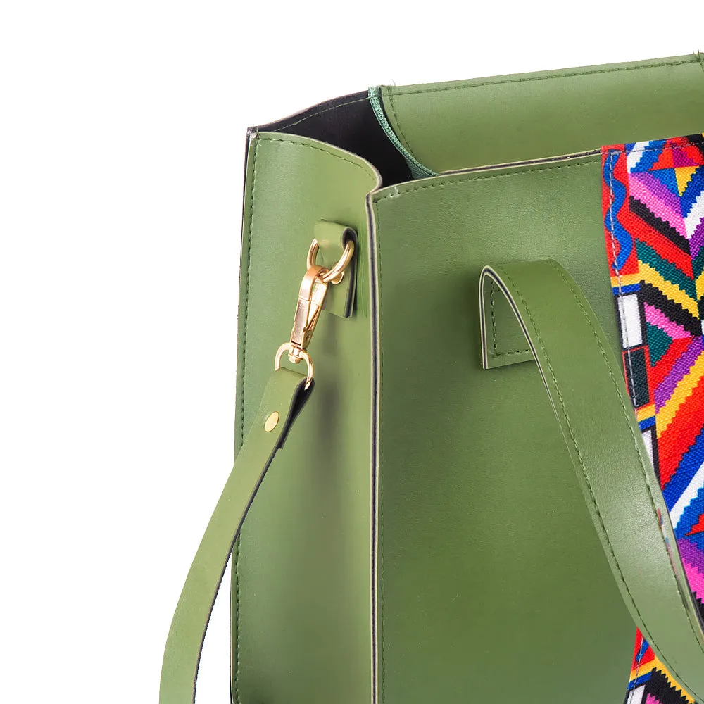 Sway Green Handbag