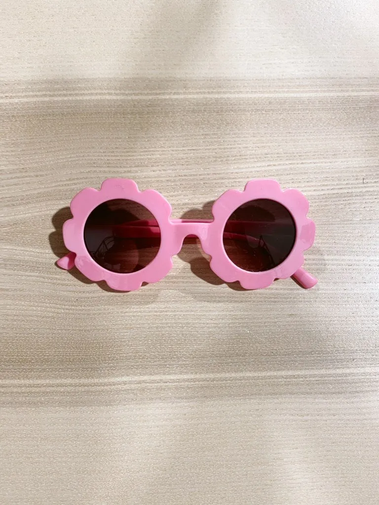 The Kids Flower Power Sunglasses - Various Colours