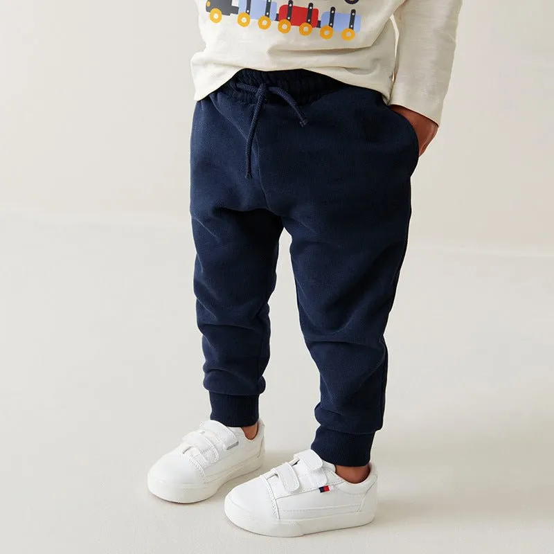 Toddler/Kid Boy Vehicle Design Long Sleeve Shirt with Pants Set