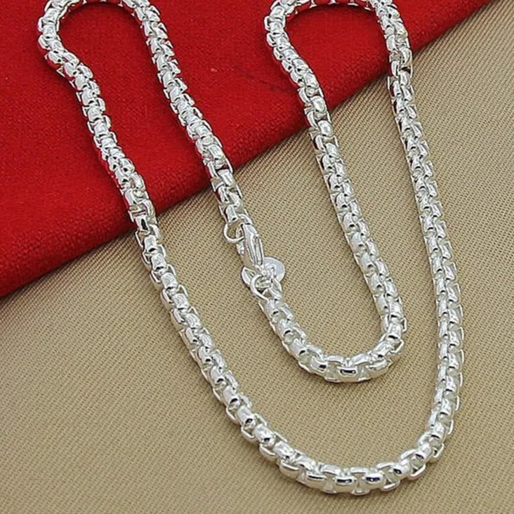 Trendy Jewelry Dazzling Necklace for Women in 925 Sterling Silver