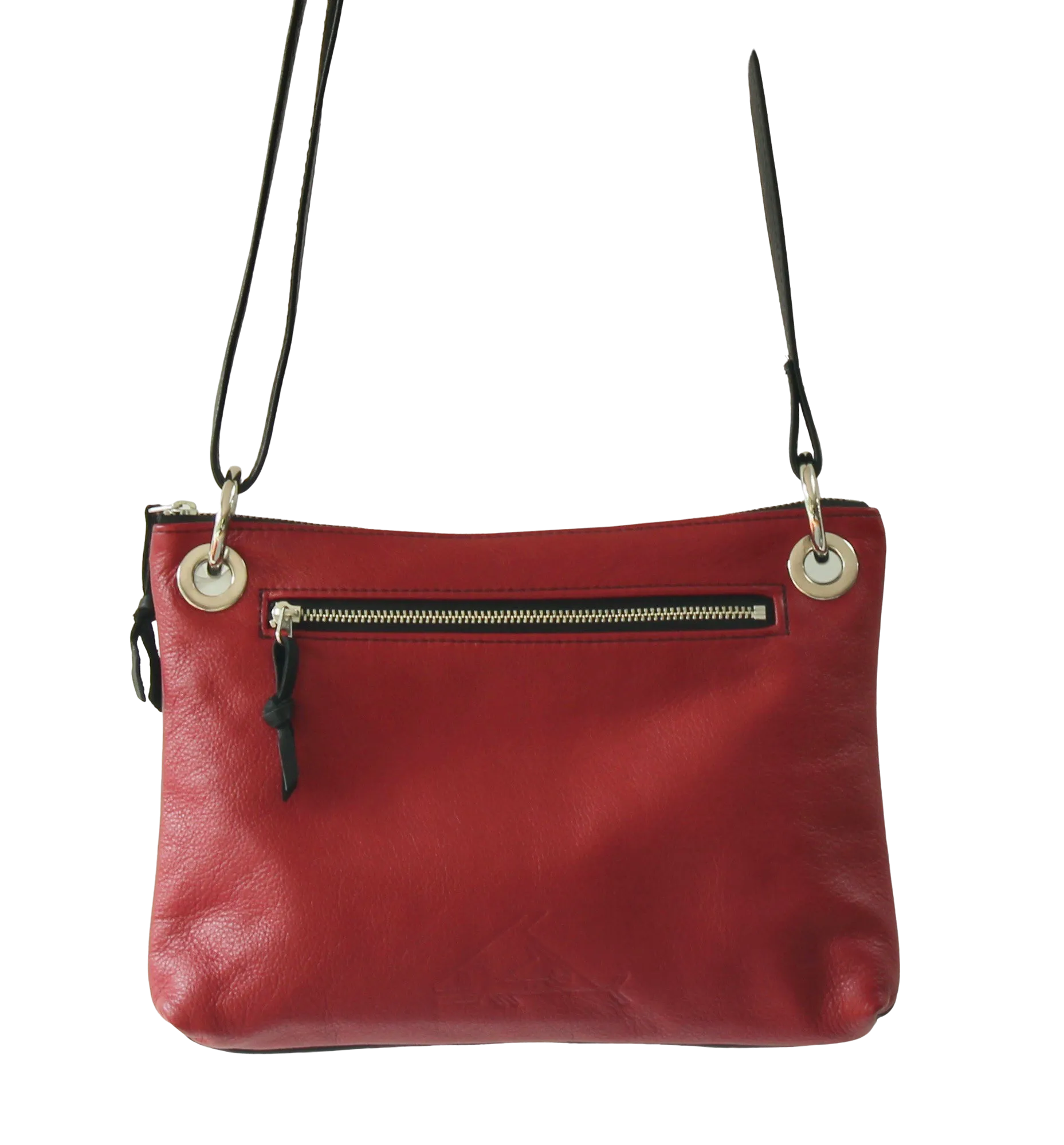 Two Sided Purse - Reversible Leather Cross Body Purse